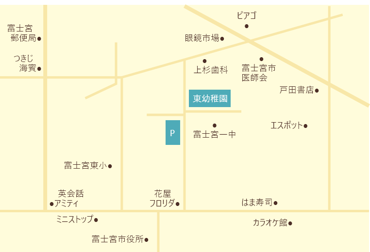 東幼稚園詳細図