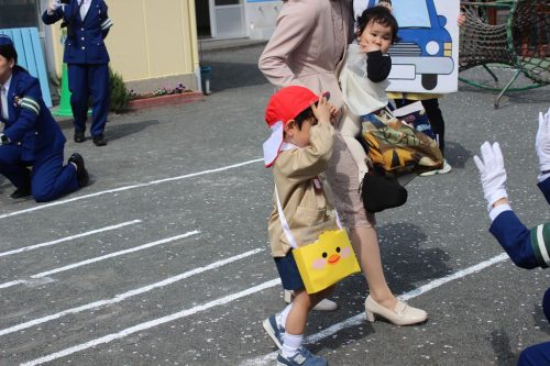 4月7日 入園式 交通安全教室