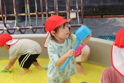 7月14日 水遊び