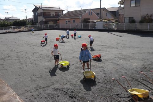 11.10 一輪車遊び