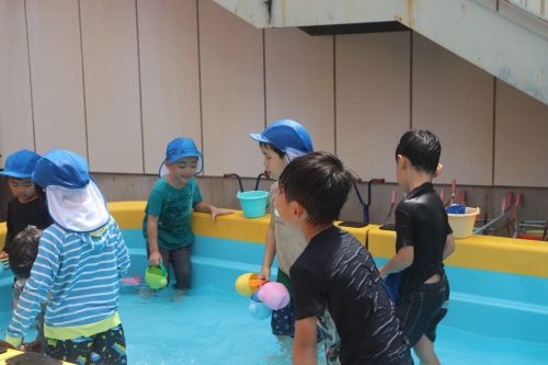 7.23 水遊び